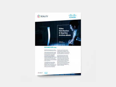 Cisco and Scality Video on Demand eBook
