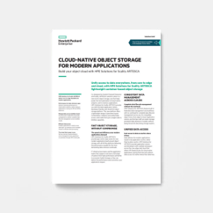 HPE Solutions for ARTESCA