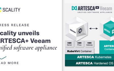 Scality dévoile l'appliance logicielle unifiée ARTESCA+ Veeam