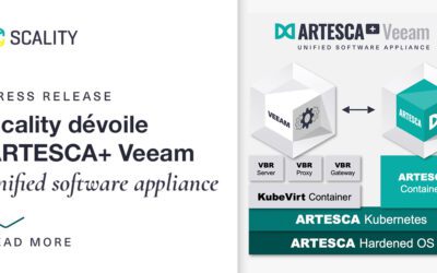 Scality dévoile ARTESCA+ Veeam, une appliance logicielle unifiée
