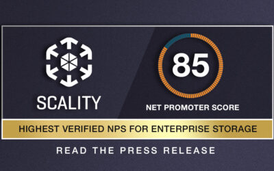 Scality obtient un taux de recommandation net exceptionnel de 85 pour RING et ARTESCA, validant ainsi la satisfaction des clients à l'échelle mondiale.