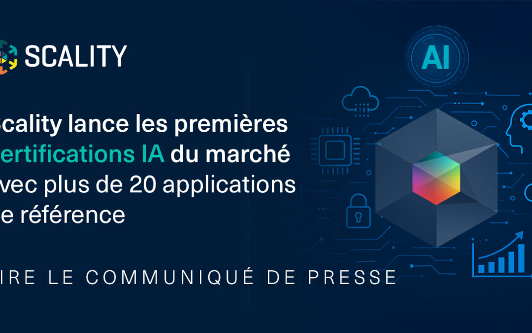 Scality annonce les premières certifications IA de l’industrie avec plus de 20 applications leaders