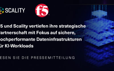 F5 et Scality renforcent leur partenariat stratégique en mettant l'accent sur des infrastructures de données sécurisées et hautement performantes pour les charges de travail IA.