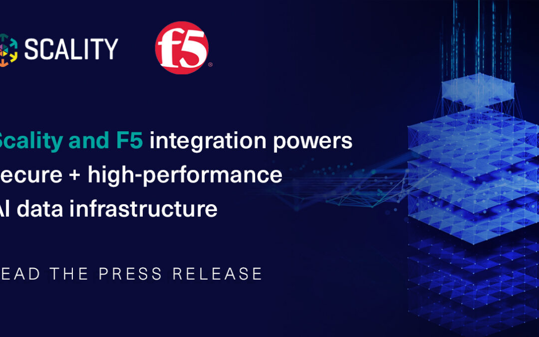 F5 and Scality expand partnership to deliver secure, high-performance data infrastructure for AI workloads