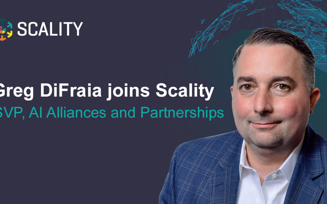 Scality appoints former Inlayer CEO Greg DiFraia  as Senior Vice President of AI Alliances and Partnerships